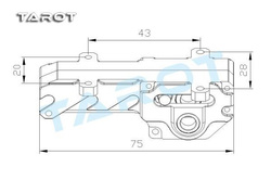 Tarot X series electric retractable landing gear