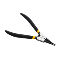 Straight Exterior Circlip Pliers 7" Yellow