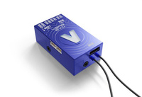 Flybarless System VBar EVO VLink 7.x Express Alu-case, blue