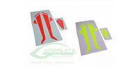 Goblin 380 - Landing Gear and Fin Sticker