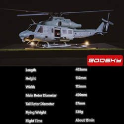 Helikopter RC Goosky E2 BNF