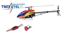 RC Helicopter Align T-REX 470LM Dominator KIT Silnik + ESC