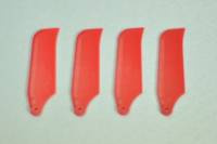 450 V2 - Tail Blades Red (2kpl)