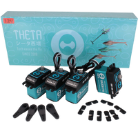 Servos Combo THETA RAZOR 3x C1 / 1x T1 12V Blue Brushless NFC