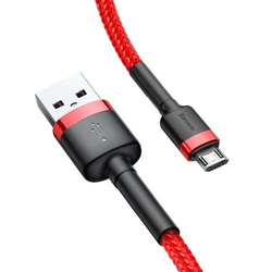 Cable USB to Micro USB Baseus Cafule 2.4A 1m (Red)