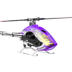 Helicopter RC Goosky Legend RS7 Ultra Purple with blades
