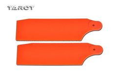 Fluorescent Tail Blades Orange 100mm