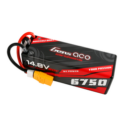 Battery GENS ACE 4S 14.8V 6750mAh 60C Hard Case