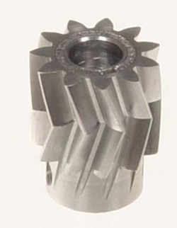 Pinion for herringbone gear 11teeth, M1, dia.6mm