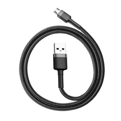 Cable USB to Micro USB Baseus Cafule 2.4A 1m (Black)