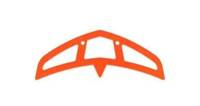 Horizontal stabilizer neon-orange