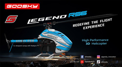 Helicopter RC Goosky Legend RS6 without Blades - Orange