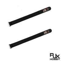 Battery Strap RJX Kevlar anti-slip (400x20mm 2 pcs) Black