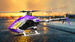 Helicopter RC Goosky Legend RS7 Ultra Purple with blades