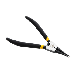 Straight Exterior Circlip Pliers 7" Yellow