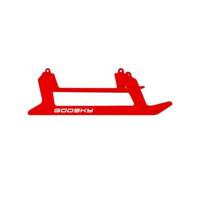 S2 Landing skid, neon-red