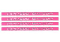 RS4 Tail Boom Sticker (Pink)