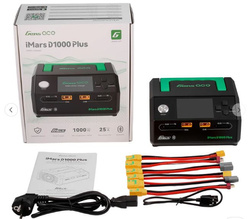 Ładowarka GensAce TATTU iMars D1000 Plus (BT) G-Tech (2-kanały, 2x500W)