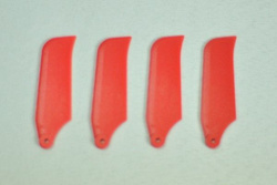 450 V2 - Tail Blades Red (2kpl)