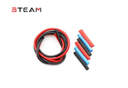 Steam 12AWG Red & Black Special Soft Silica Gel Wire