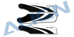 105 Carbon Fiber Tail Blades 3-Blade Set