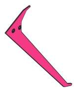 RS7 Vertical Fin - Pink