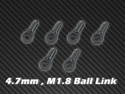 4.7mm , M1.8 Ball Link x6 for HPTB002 , HPTB010