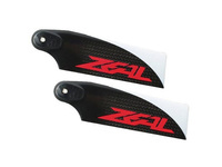 ZEAL Carbon Fiber Tail Blades 105mm (Orange)