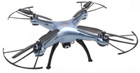 Dron Syma X5HC Barometr Kamera HD - Niebieski