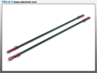 Blade 130X - CNC AL Tail Boom Support Set (Red)