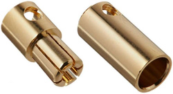 Connector Gold 6mm