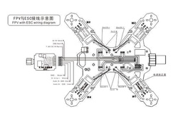 Quadrocopter Tarot MINI 200 FPV KIT