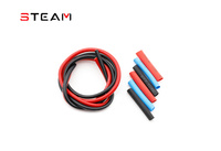 Steam Sylikonowy kabel 12AWG Czarny i Czerwony