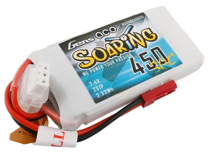 Akumulator Gens Ace Soaring 2s 7 4v 450mah 30c Akumulatory Li Pol 2s Rc Forever Najlepszy Sklep Modelarski Modele Zdalnie Sterowane Modelarnia