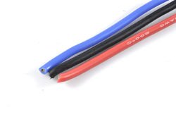 Kabel silikonowy 16AWG (3 kolory)